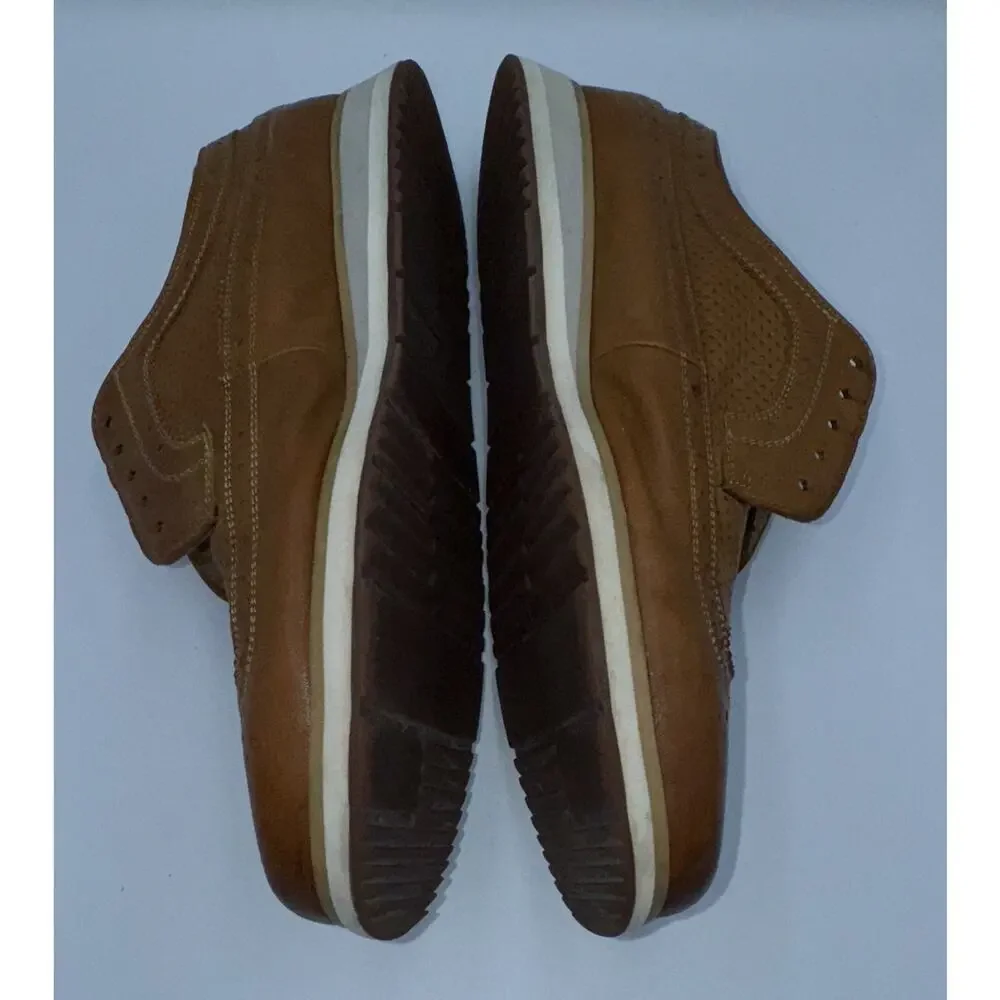 Florsheim Mens 9D Dress Shoes Limited Leather‎ Brown Flux Wing Tip Ox 15108-257